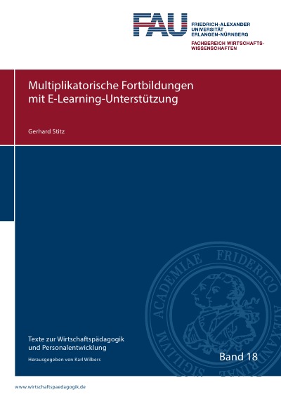 'Multiplikatorische Fortbildungen mit E-Learning-Unterstützung'-Cover