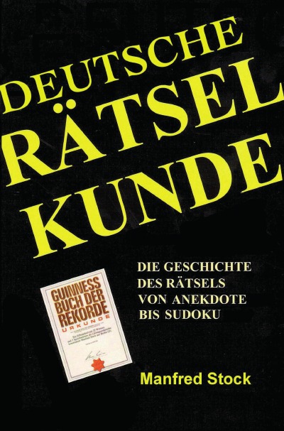 'Deutsche Rätselkunde'-Cover