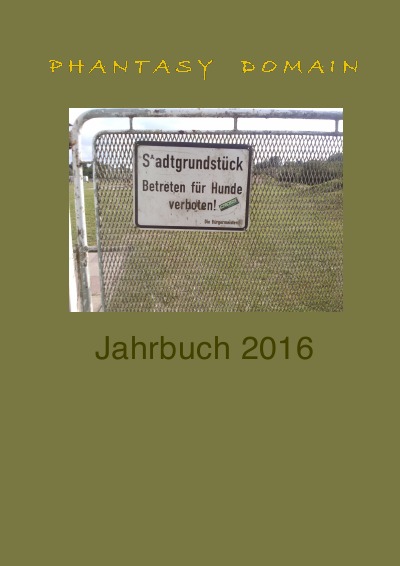 'Phantasy-Domain Jahrbuch 2016'-Cover