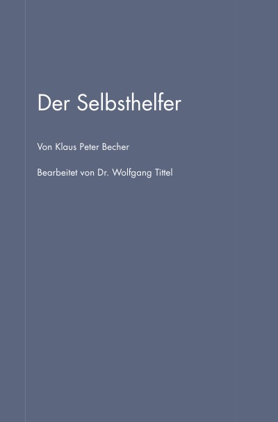 'Cover von Der Selbsthelfer'-Cover