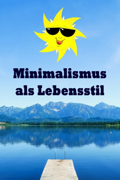 'Minimalismus als Lebensstil'-Cover