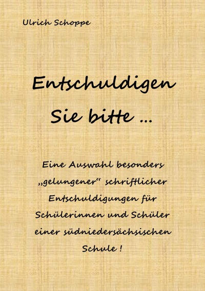 'Cover von Entschuldigen Sie bitte …'-Cover