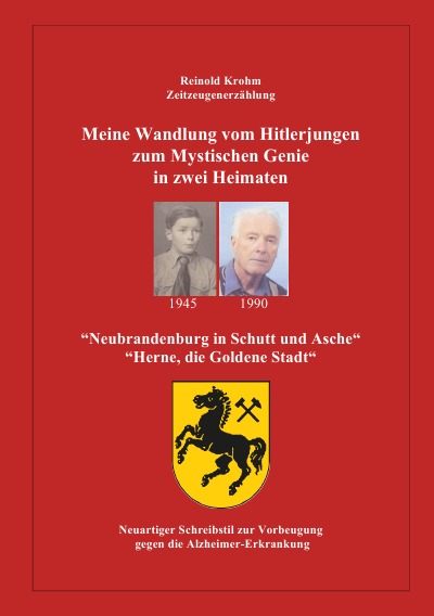 'Cover von Meine Wandlung vom Hitlerjungen zum mystischen Genie in zwei Heimaten'-Cover