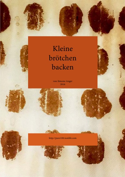 'Kleine brötchen backen'-Cover