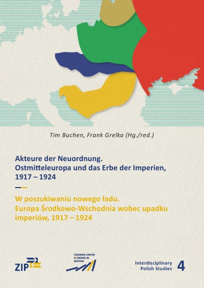 'Cover von Akteure der Neuordnung'-Cover