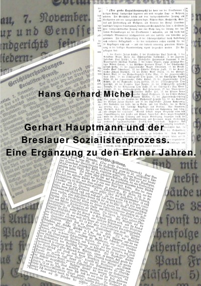 'Gerhart Hauptmann und der Breslauer Sozialistenprozess'-Cover
