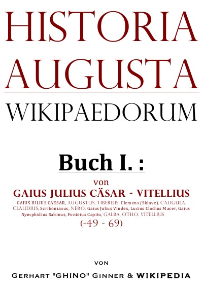 'Historia Augusta Wikipaedorum Buch I.'-Cover