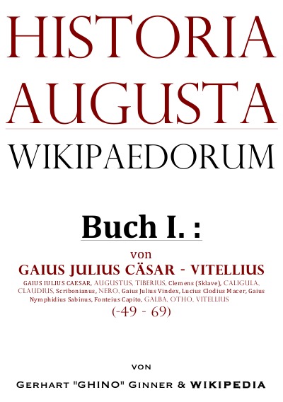 'Cover von Historia Augusta Wikipaedorum Buch I.'-Cover