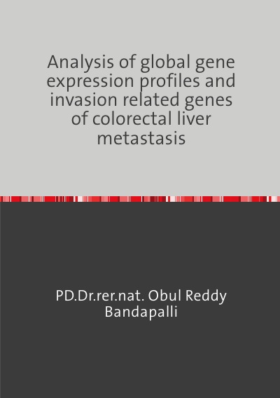 'Cover von Analysis of global gene expression profiles and invasion related genes of colorectal liver metastasis'-Cover