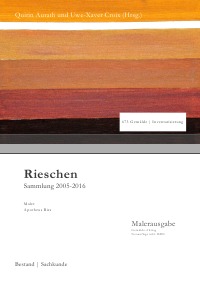 Rieschen - Sammlung nach Apotheus Ries - Bestand - Uwe-Xaver Croix, Quirin Aurath, Apotheus Ries