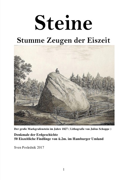 'Steine-  Stumme Zeugen der Eiszeit'-Cover