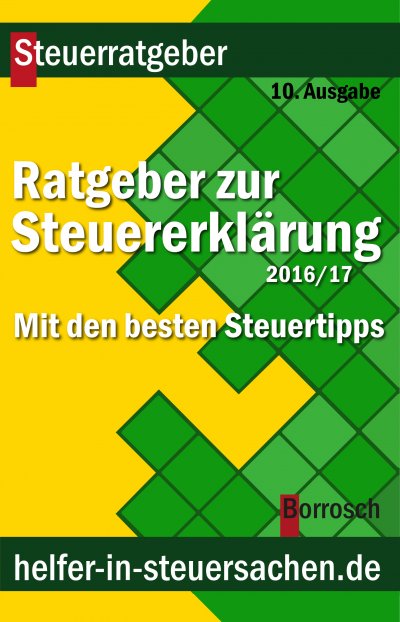 'Cover von Ratgeber zur Steuererklärung 2016/2017'-Cover