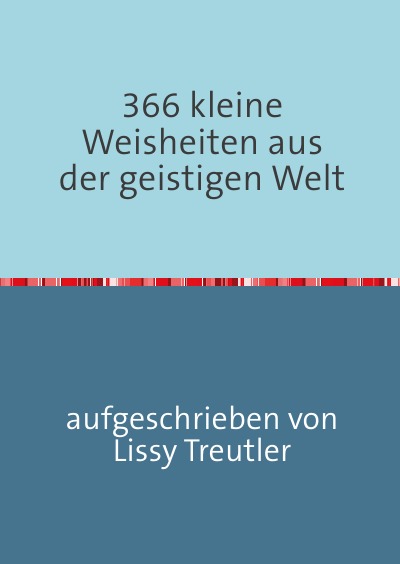 'Cover von 366 kleine Weisheiten aus der geistigen Welt'-Cover