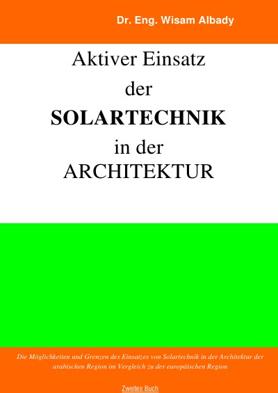 'Aktiver Einsatz der Solartechnik in der Architektur'-Cover