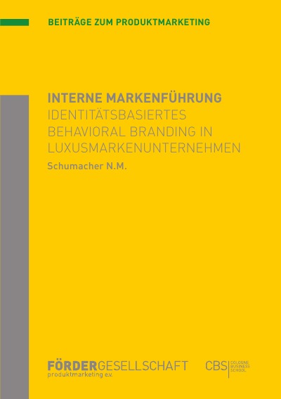 'Cover von Interne Markenführung'-Cover