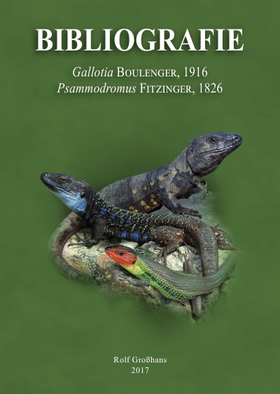 'Cover von Bibliografie Gallotia & Psammodromus'-Cover