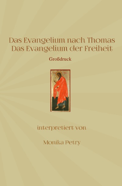 'Cover von Das Evangelium nach Thomas (Großdruck)'-Cover