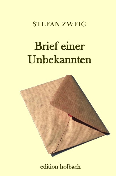 'Brief einer Unbekannten'-Cover