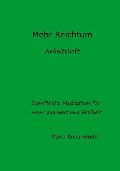 'Mehr Reichtum'-Cover