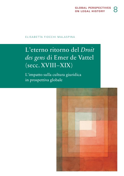'Cover von L’eterno ritorno del Droit des gens di Emer de Vattel (secc. XVIII-XIX)'-Cover