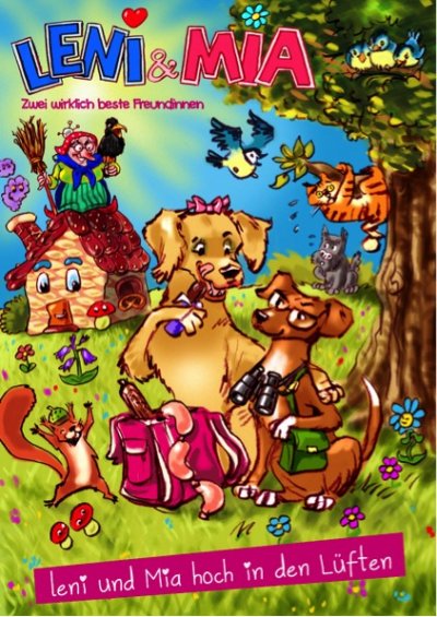 'LENI UND MIA – Hoch in den Lüften'-Cover