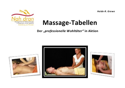 'Massage-Tabellen für die praxisorientierte Anwendung'-Cover