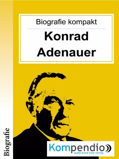 'Konrad Adenauer (Biografie kompakt)'-Cover