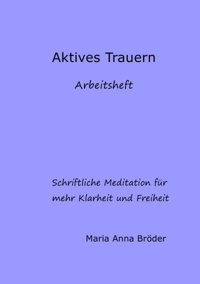 'Aktives Trauern'-Cover