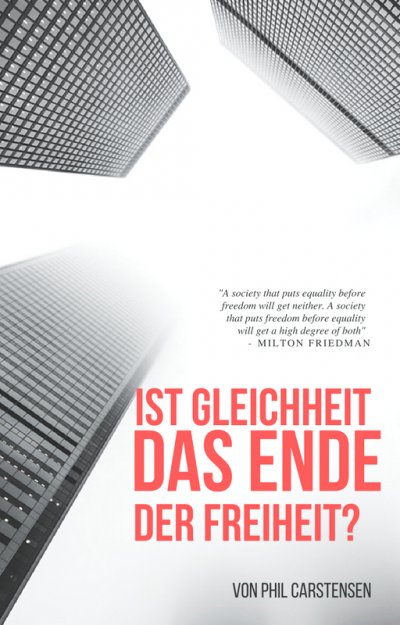 'ist Gleichheit das Ende der Freiheit?'-Cover