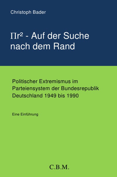 'Cover von Πr² – Auf der Suche nach dem Rand'-Cover
