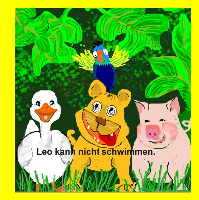 'Cover von Leo kann nicht schwimmen.'-Cover