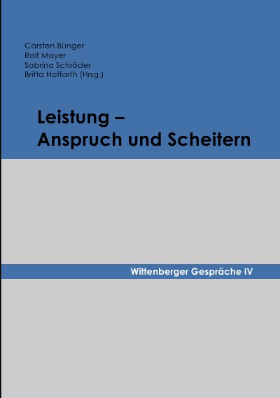 'Cover von Leistung – Anspruch und Scheitern'-Cover