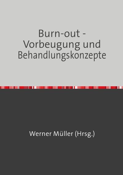 'Cover von Burn-out – Vorbeugung und Behandlungskonzepte'-Cover
