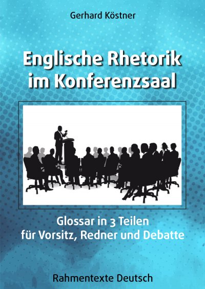 'Cover von Englische Rhetorik im Konferenzsaal'-Cover