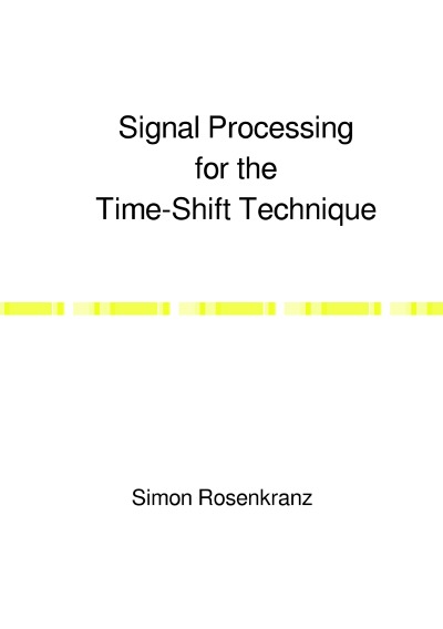 'Signal Processing for the Time-Shift Technique'-Cover