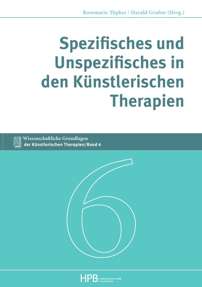 'Cover von Spezifisches und  Unspezifisches in den  Künstlerischen Therapien'-Cover