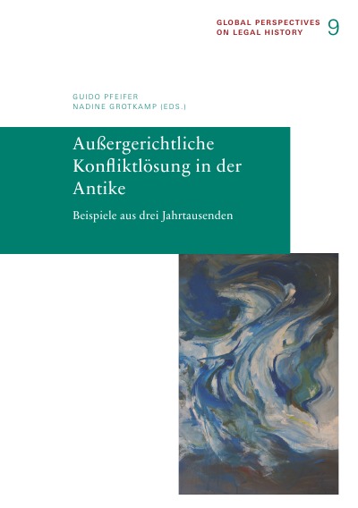 'Außergerichtliche Konfliktlösung in der Antike'-Cover