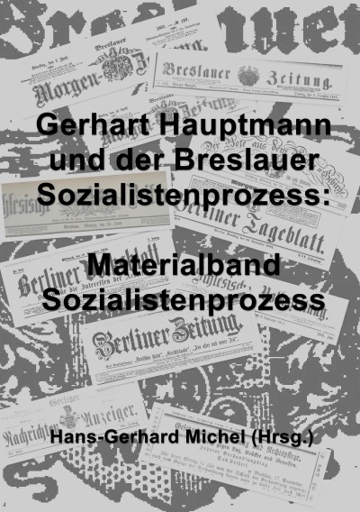 'Der Breslauer Sozialistenprozess im November 1887.'-Cover