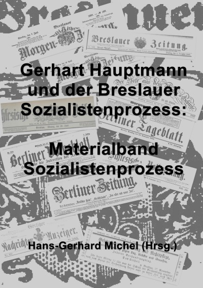 'Cover von Der Breslauer Sozialistenprozess im November 1887.'-Cover