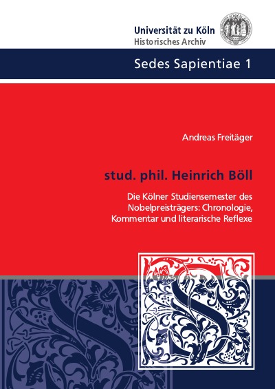 'stud. phil. Heinrich Böll'-Cover