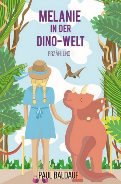 'Melanie in der Dino-Welt'-Cover