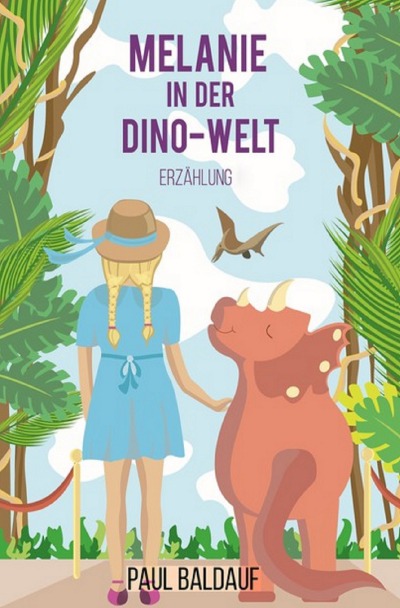 'Cover von Melanie in der Dino-Welt'-Cover