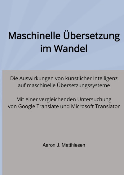 'Cover von Maschinelle Übersetzung im Wandel'-Cover