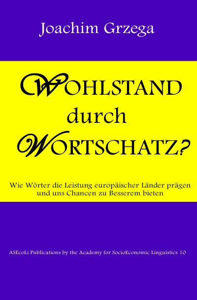'Cover von Wohlstand durch Wortschatz?'-Cover