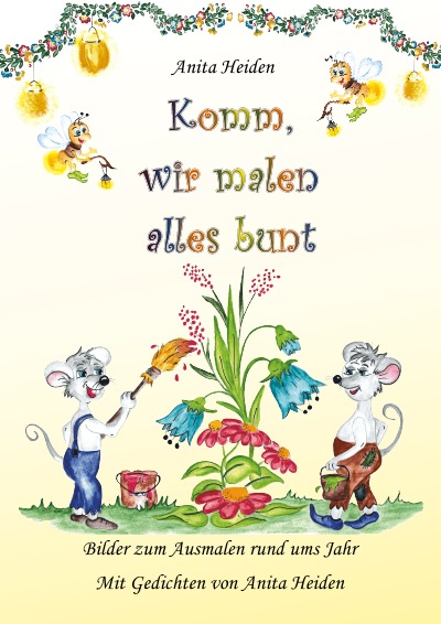 'Cover von Komm, wir malen alles bunt'-Cover