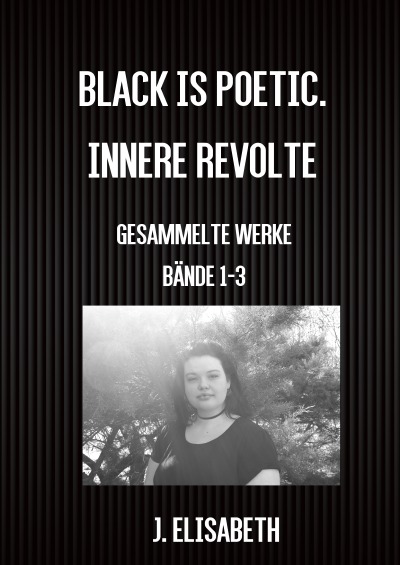 'Cover von Black is poetic. Innere Revolte.'-Cover