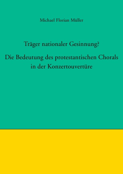 'Cover von Träger nationaler Gesinnung?'-Cover