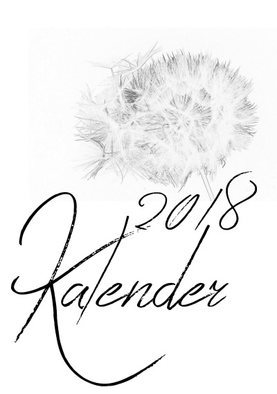 'Kalender  2018'-Cover