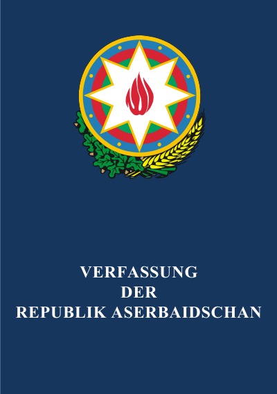 'Verfassung der Republik Aserbaidschan'-Cover