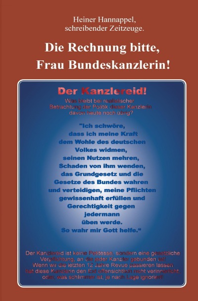 'Cover von Die Rechnung bitte, Frau Bundeskanzlerin!'-Cover